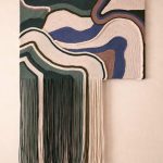 Fabric canvas waves